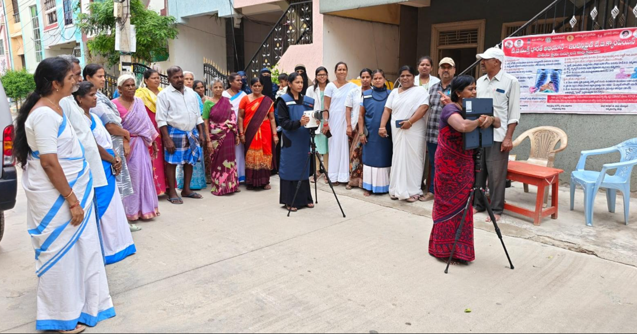 టిబి రహిత రేపటి కోసం ఛాతీ ఎక్స్-రేలు!!